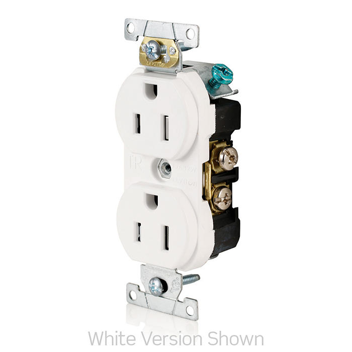 Receptacle: Duplex, TR, 15A