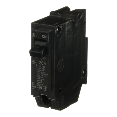 Circuit Breaker: 1-Pole, 20A