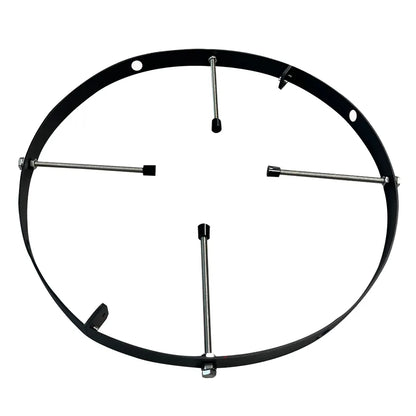 24" Tree Ring, Black