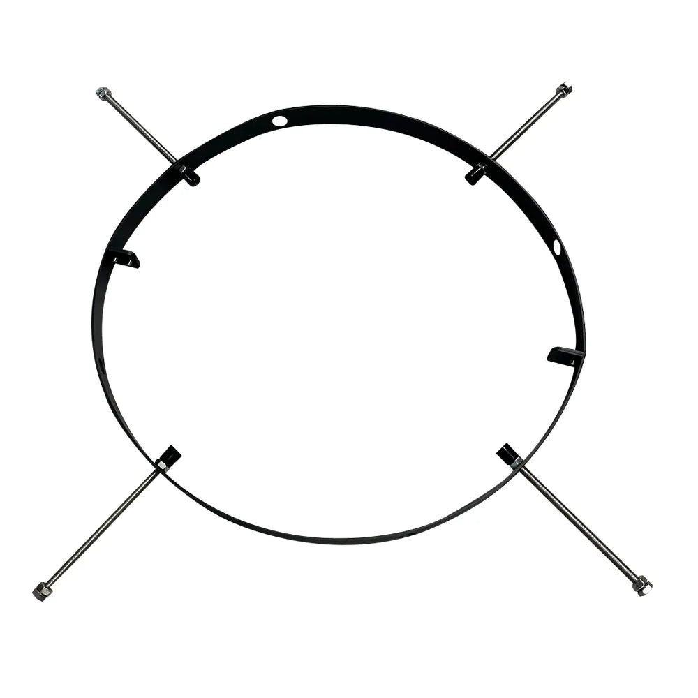 24" Tree Ring, Black