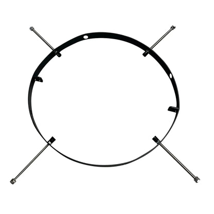 24" Tree Ring, Black