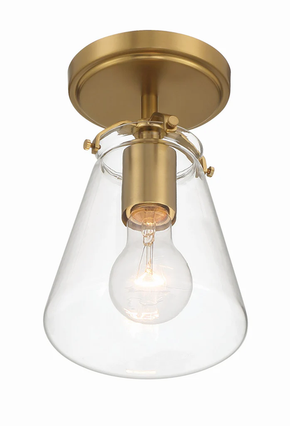 Voss 1 Light Semi Flush Mount