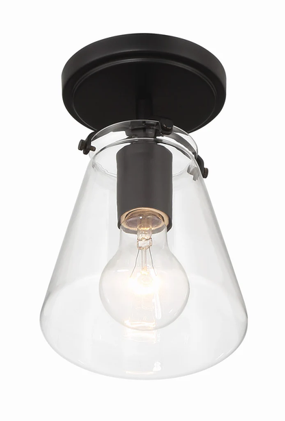 Voss 1 Light Semi Flush Mount