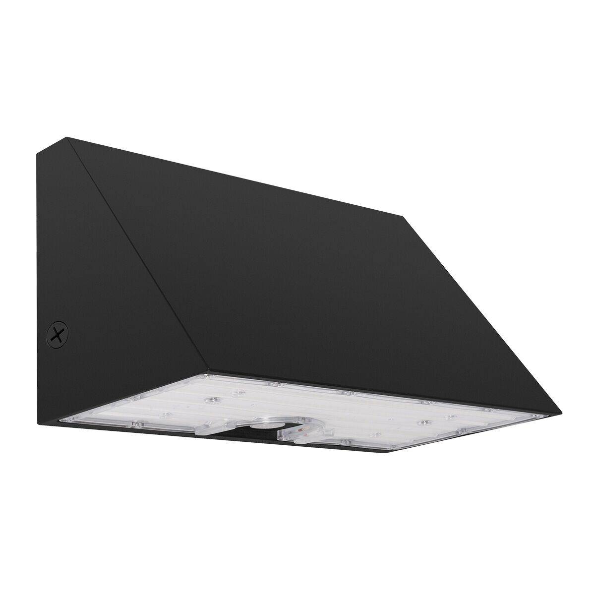 LED Cutoff Wallpack, Black