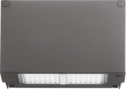 8" LED Wall Pack, Dark Bronze