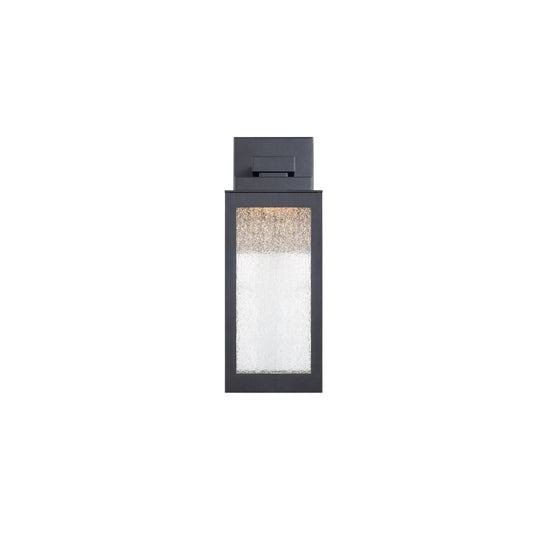 18" Outdoor LED Wall Sconce, Black