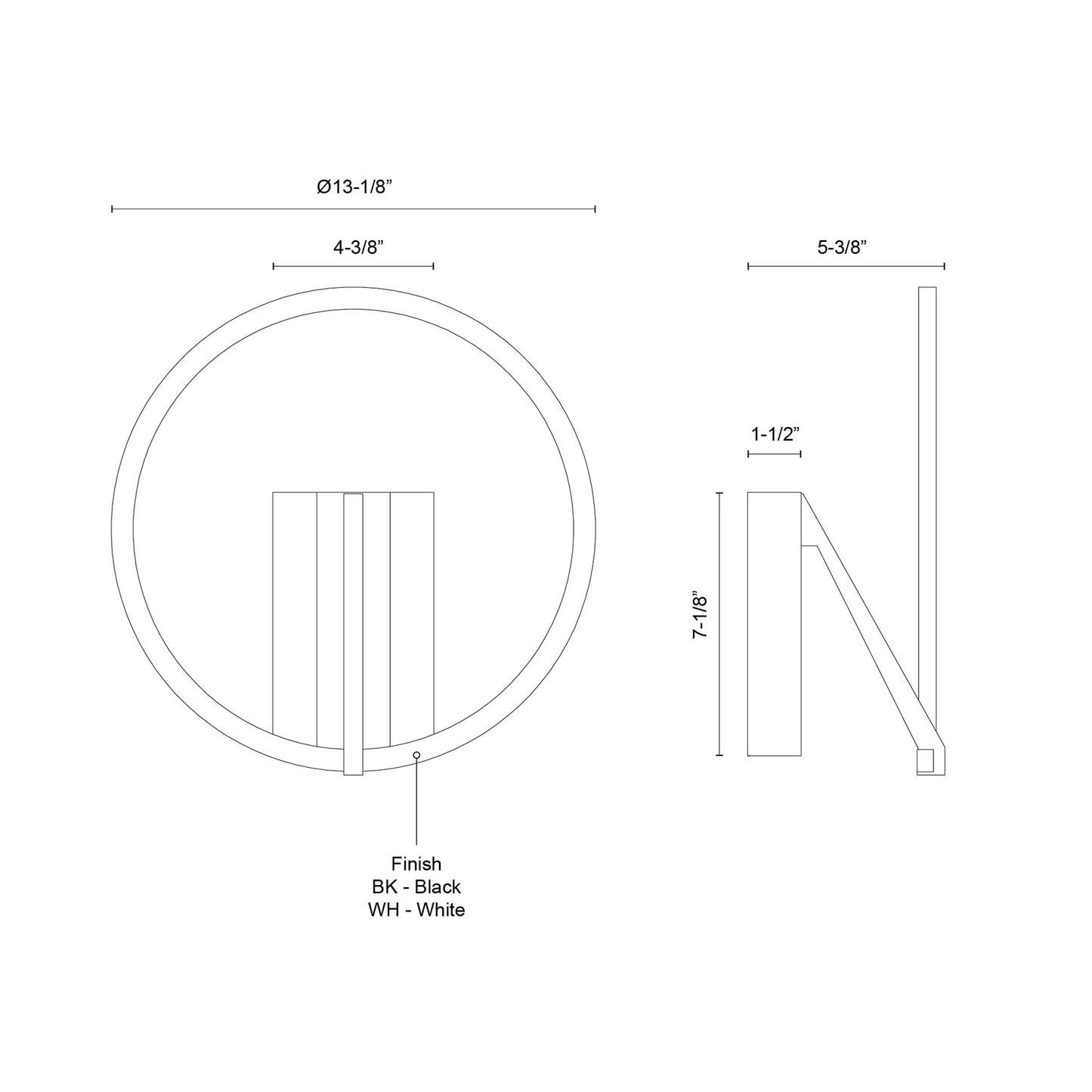 Roda 12-in Wall Sconce