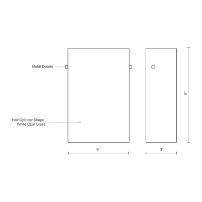 Hudson 9-in LED Wall Sconce
