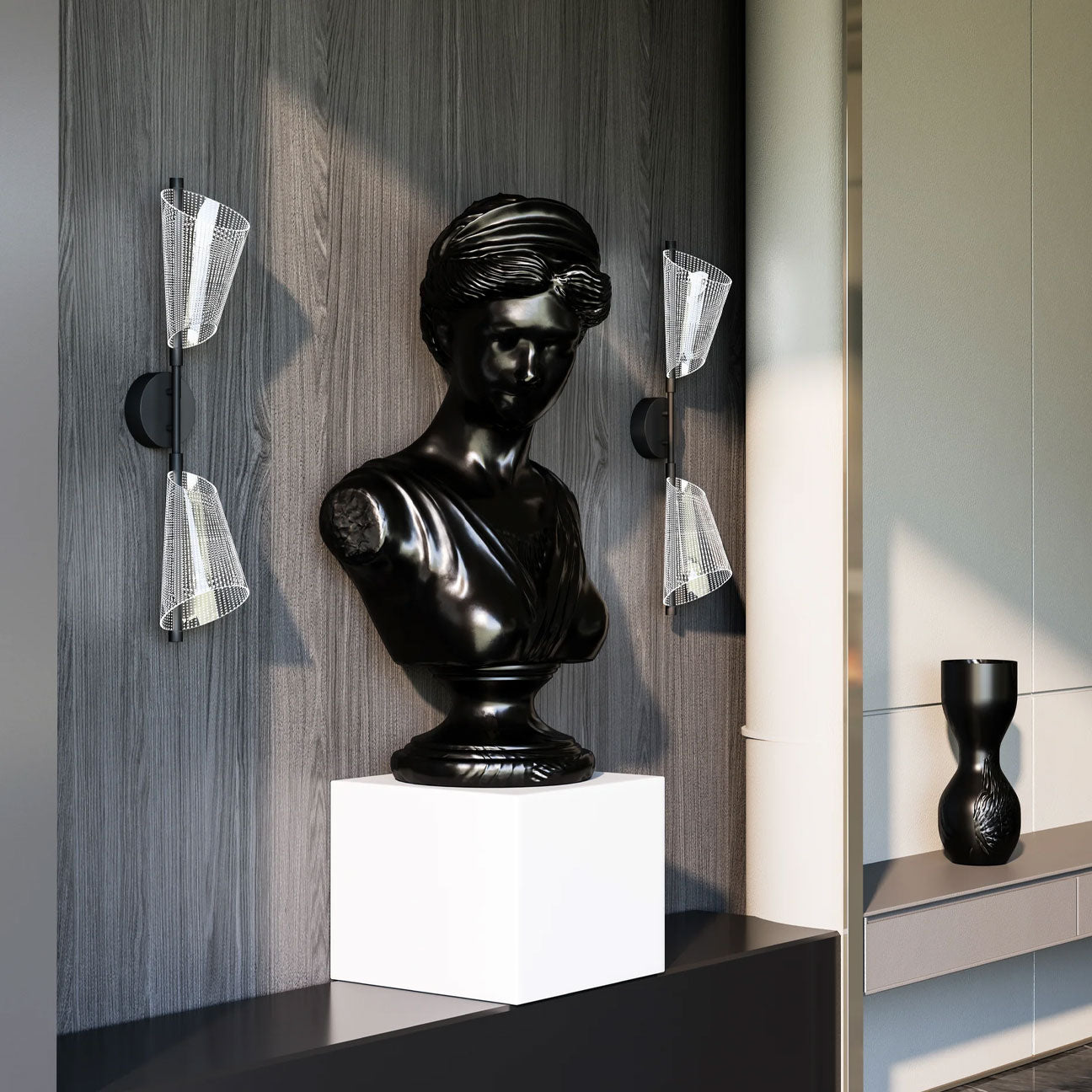 Mulberry 29-in Wall Sconce