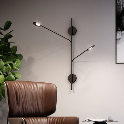 Rotaire 2 Head Wall Sconce