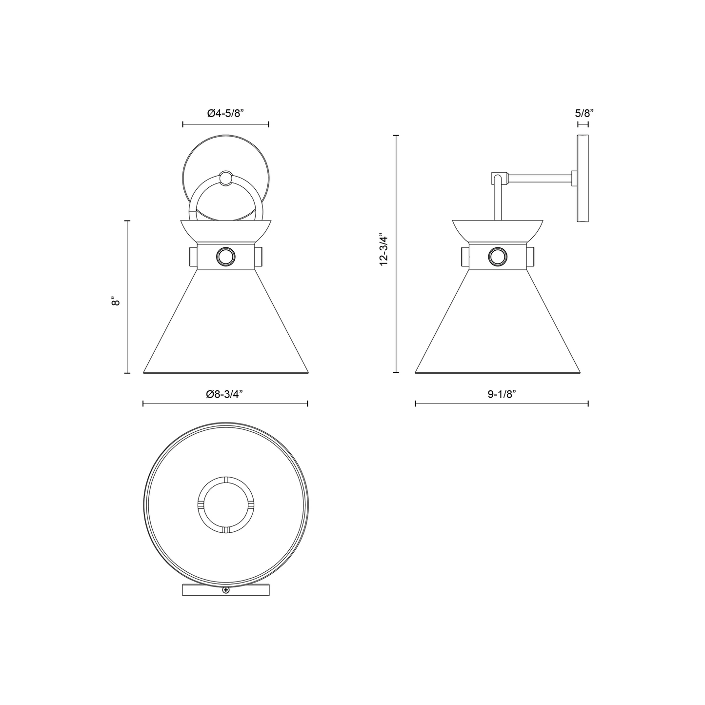 9" Emerson Wall/Vanity