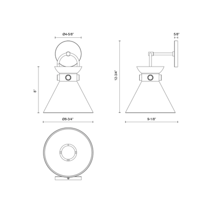 9" Emerson Wall/Vanity