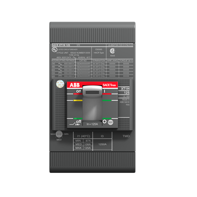 Circuit Breaker: 3-Pole, 125A