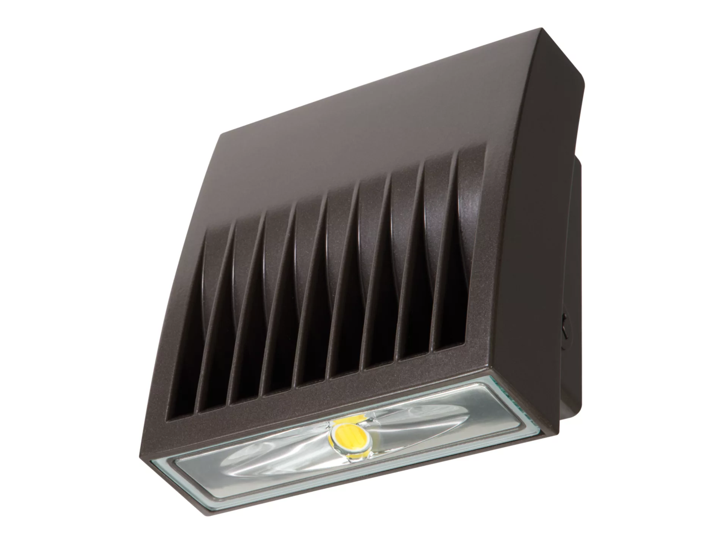 LED Cutoff Wallpack, Bronze