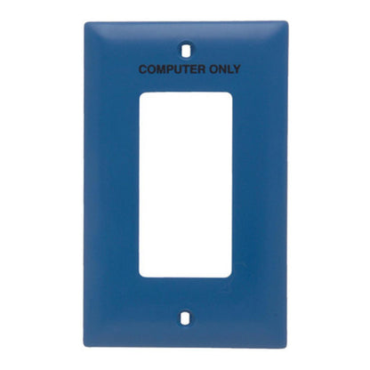 Wall Plate: 1G Decora