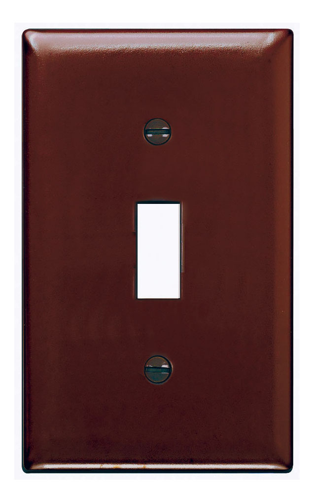 Wall Plate: 1G Toggle Switch
