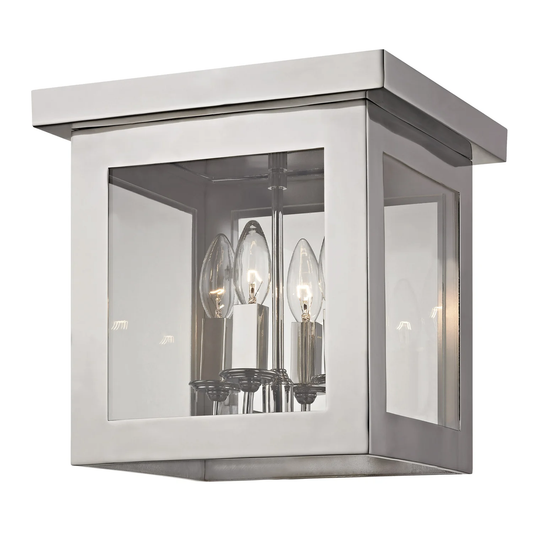 Brian Patrick Flynn Hurley 4 Light Flush Mount