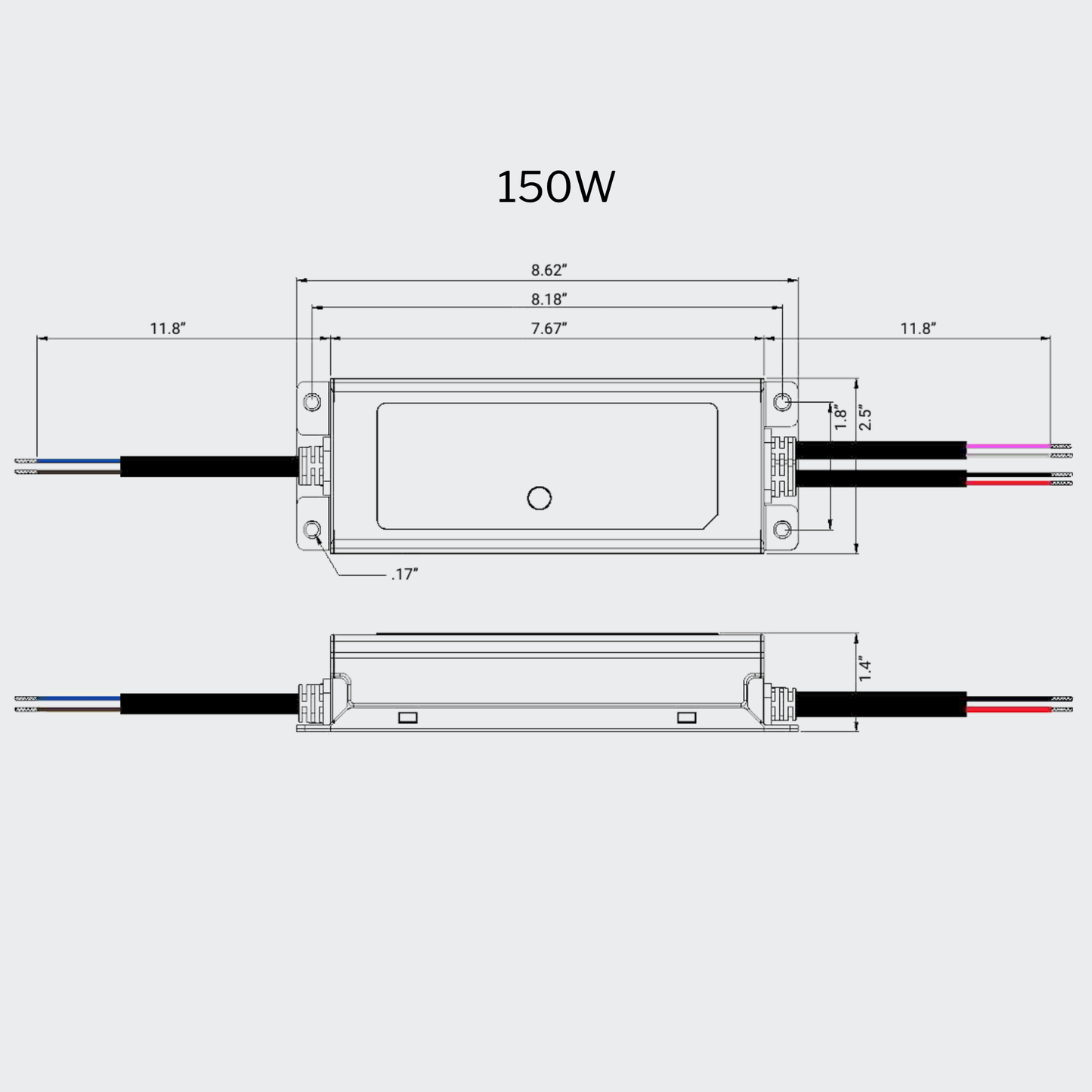 48V Groove External LED Driver