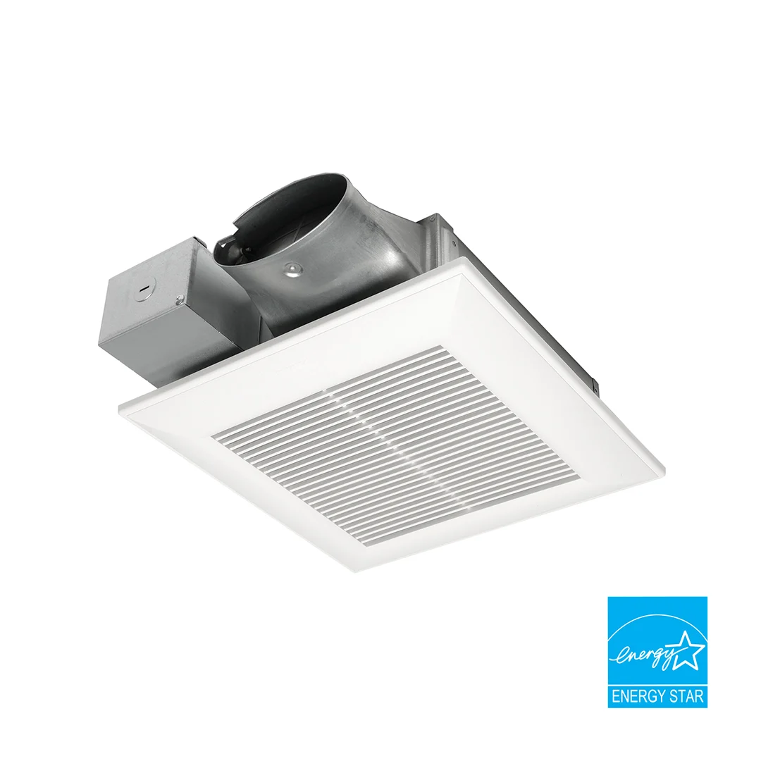 WhisperValue DC 50/80/100 CFM Low Profile Bath Exhaust Fan