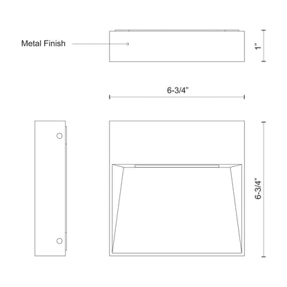 LED Exterior Wall Sconce