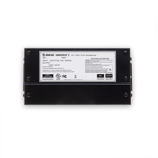 120W/24VDC Wet Location Dimmable Driver