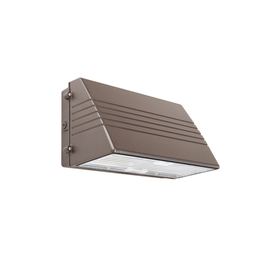 9" LED Full Cut-Off Wall Pack, w/ Selectable CCT & Wattage