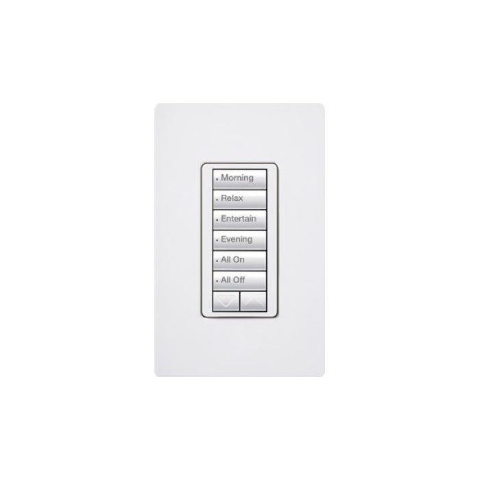 RA2 Hybrid Keypad, White