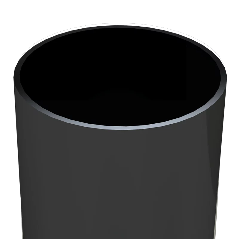 10' Round Straight Pole, Bronze (Marine Grade Finish)