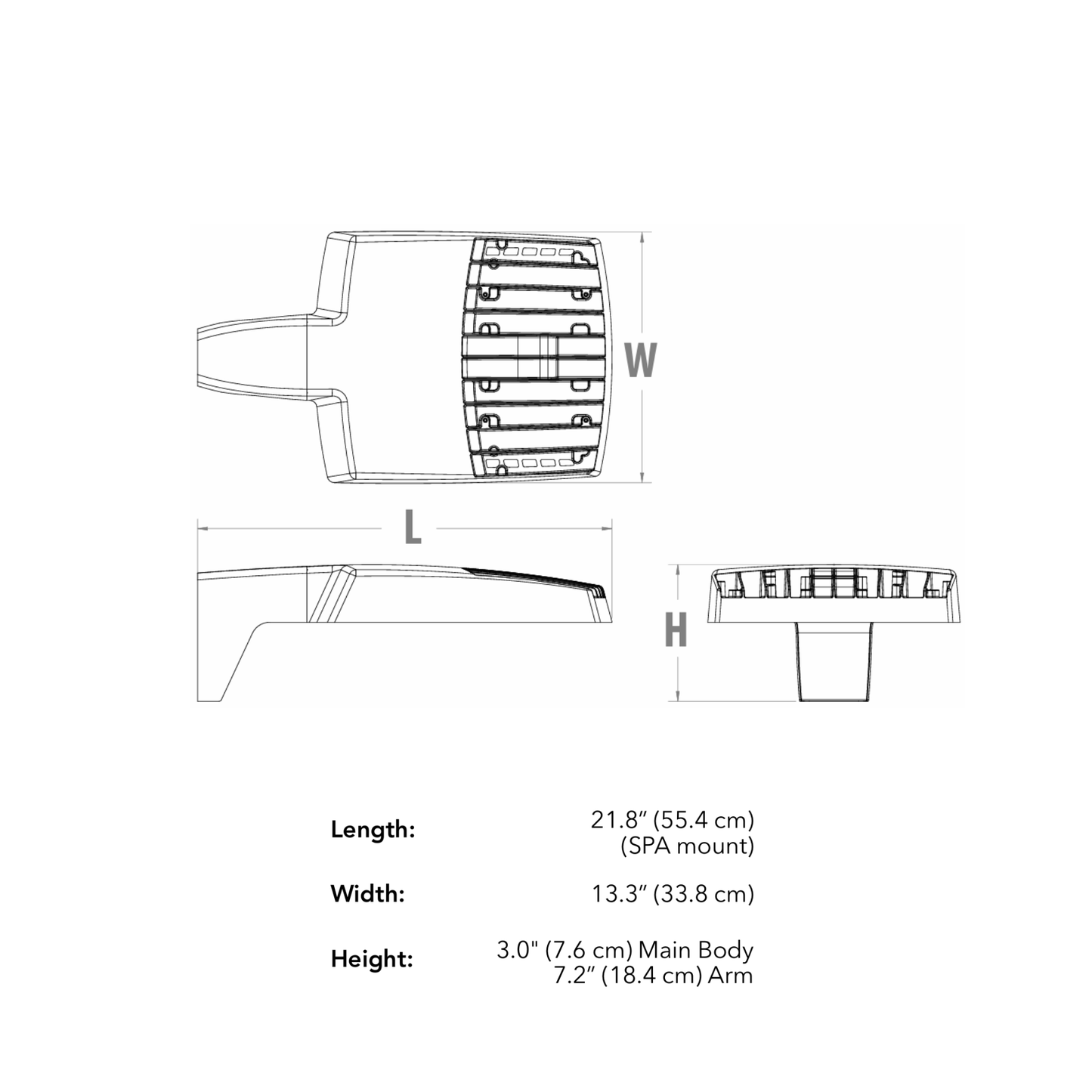 LED Area Light Head -T3