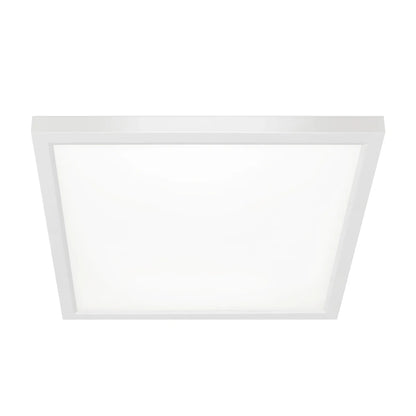 7" White Square Flat Panel LED Downlight w/ Selectable CCT