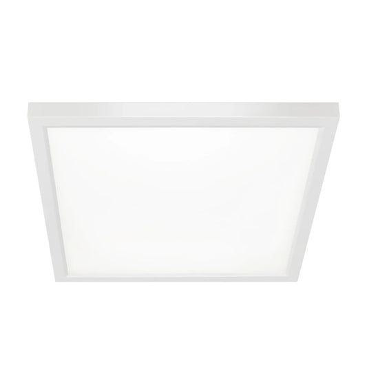 7" White Square Flat Panel LED Downlight w/ Selectable CCT