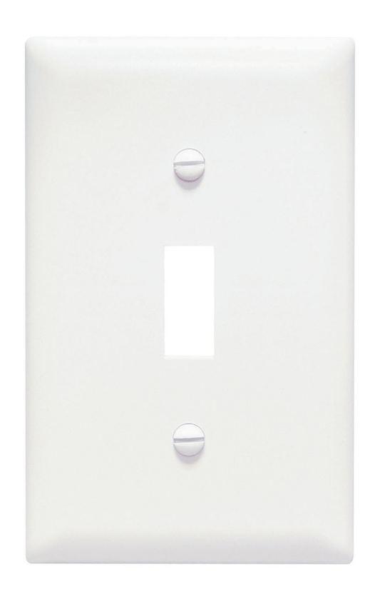 Wall Plate: 1G Toggle Switch