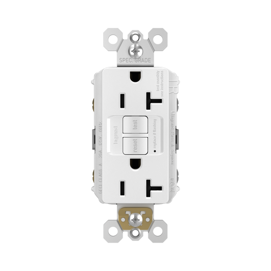 GFCI Receptacle: TR, 20A